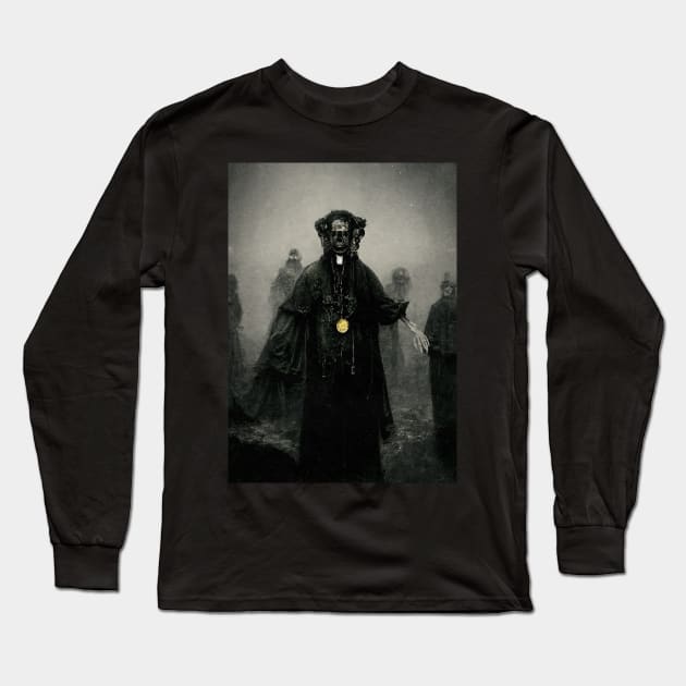 Priest no more... Long Sleeve T-Shirt by DarkIndigo